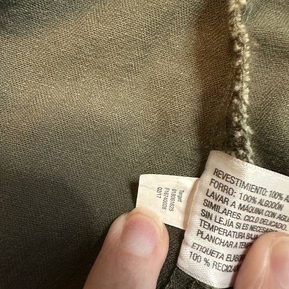 a new day Army Green Zip Up Vest M - Picture 5 of 5